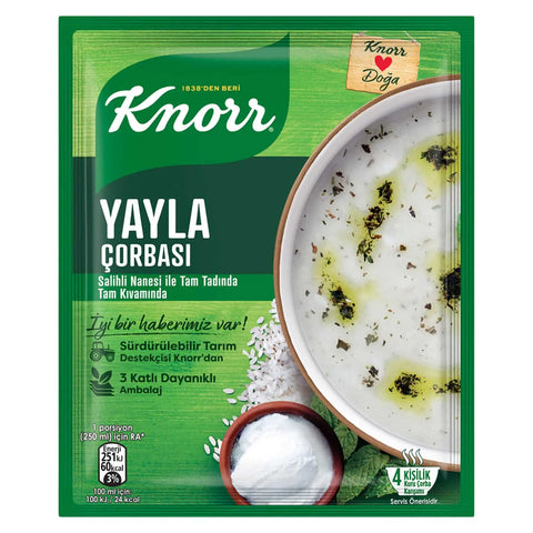Knorr Klassik Joghurt und Minze Suppe mit Reis - 74g Knorr