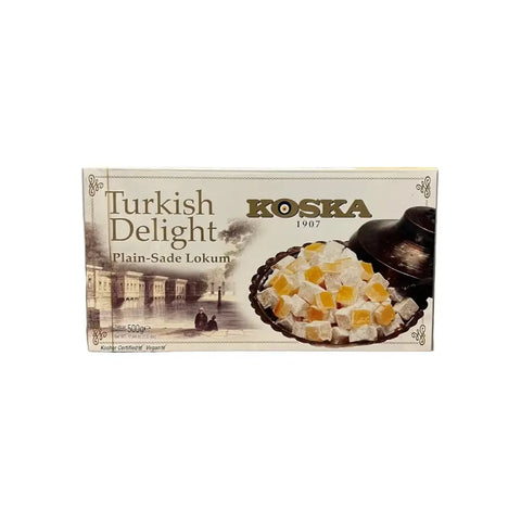 Koska Plain Sade Lokum 125g Koska