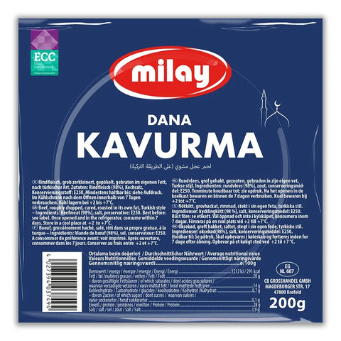 Milay Dana Kavurma 200g Milay