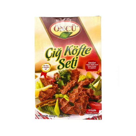 Cig Köfte Seti Etli 600g Öncü