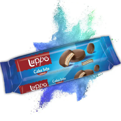 Luppo Cake Bite Chocolate 184g Luppo