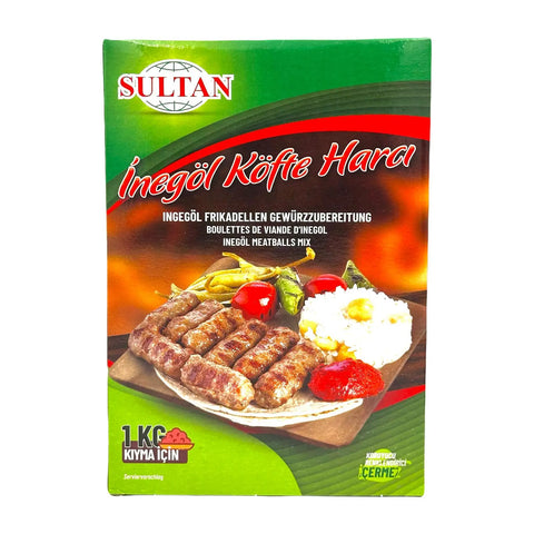 Sultan Gewürzzubereitung Frikadellen - Inegöl Köfte Harci - 90g Sultan