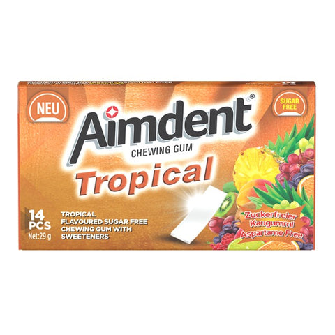 Aimdent Kaugummi Tropical Aimdent