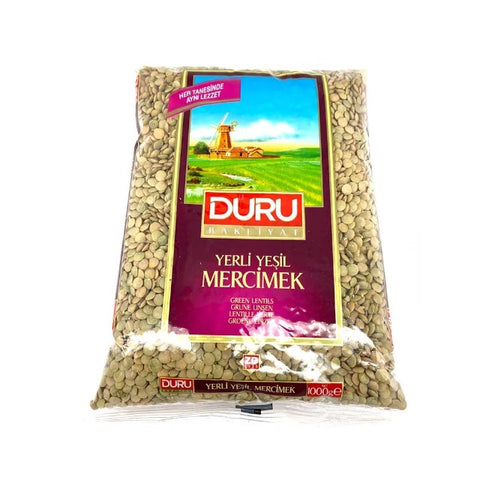 Duru Yesil Mercimek 1kg Duru