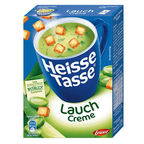 Erasco Heisse Tasse Lauchcreme 3x150ml Erasco