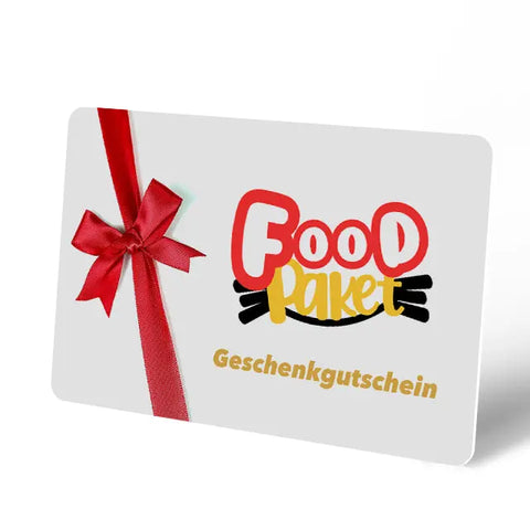 Geschenkgutschein Foodpaket