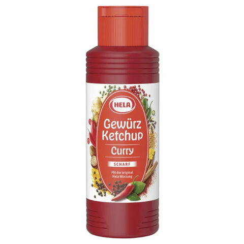 Hela Curry Gewürz Ketchup scharf 300ml Hela