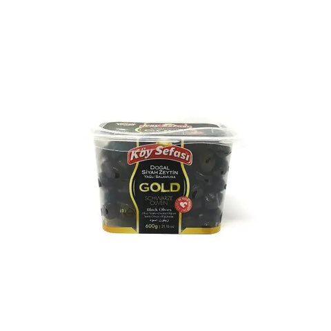 Köy Sefasi GOLD Yagli Siyah Zeytin 600g Köy Sefasi