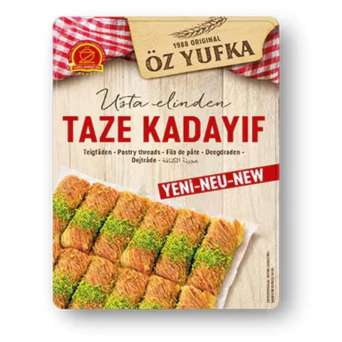Öz Yufka Taze Kadayif - Kadayf Teigfäden hauchdünn 500 g Öz Yufka