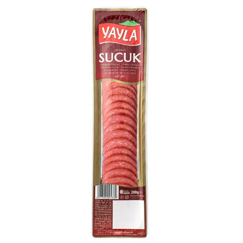 Yayla Knoblauchwurst nach türkischer Art in Scheiben - 200g Yayla