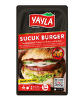 Yayla Sucuk Burger Patties zum Braten und Grillen - 250g Yayla