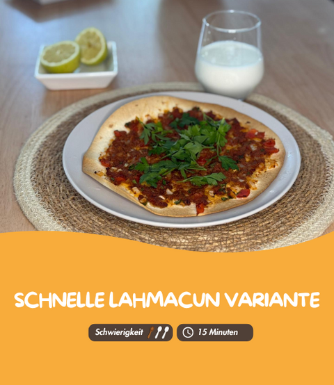 Schnelle Lahmacun Variante