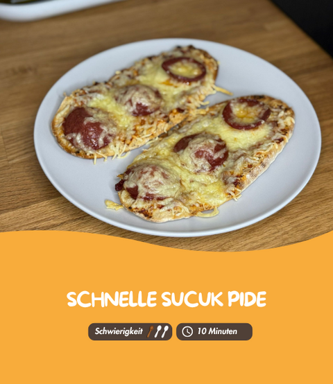 Schnelle Sucuk Pide