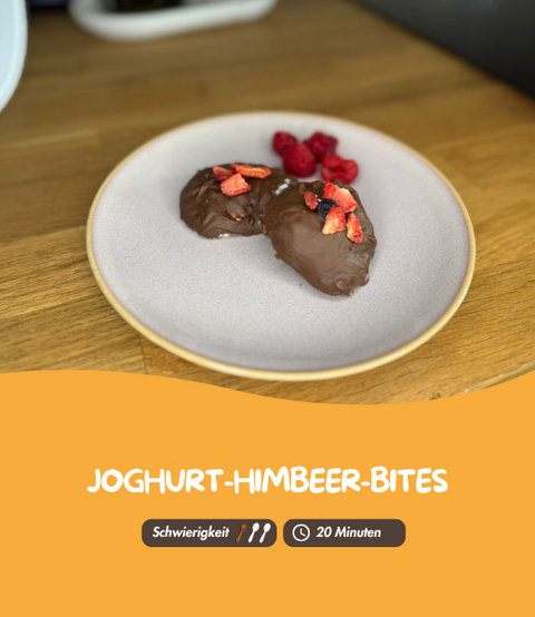 Joghurt-Himbeer-Bites