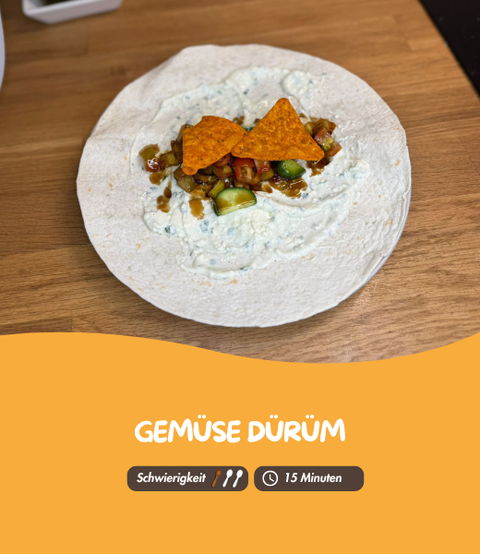 Gemüse Dürüm