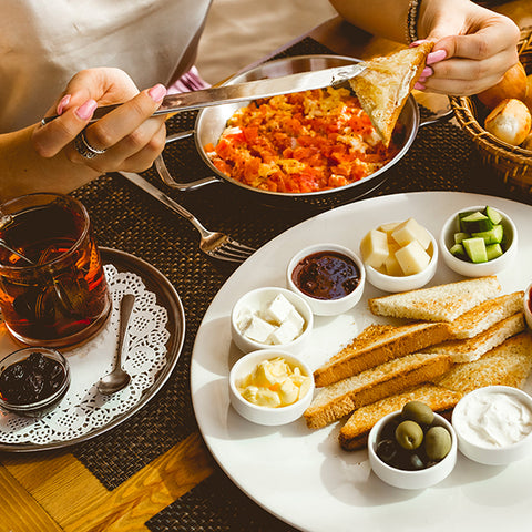 Traditionelles Türkisches Frühstück