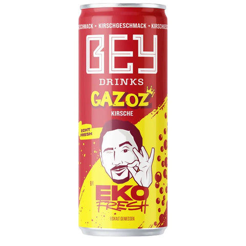 BEY Drinks Gazoz Kirsche by Eko Fresh - 330ml Hot Blood