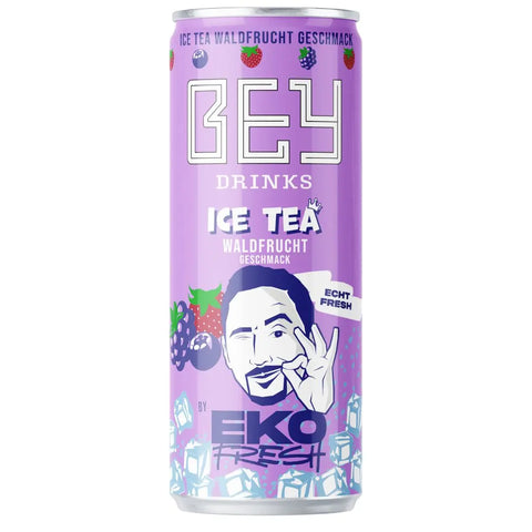 BEY Drinks Ice Tea Waldfrucht by Eko Fresh - 330ml Hot Blood