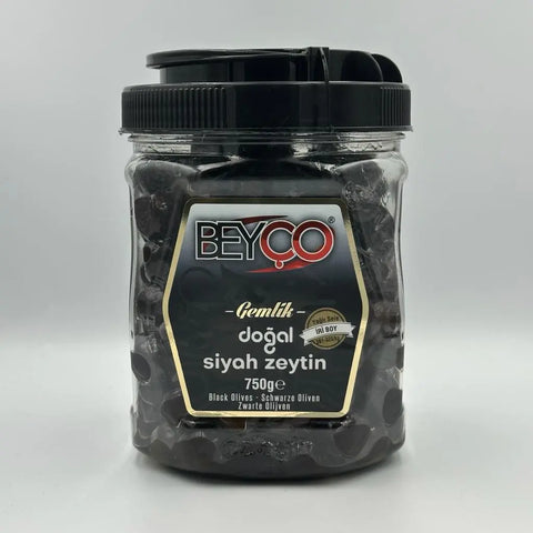 Beyco Schwarze Oliven 750g Beyco