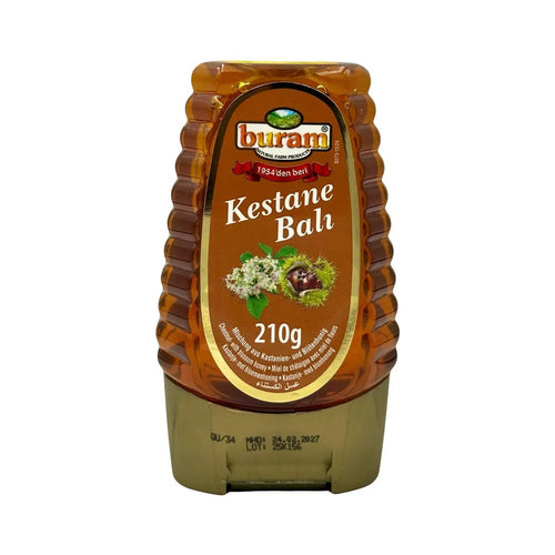 Buram Mischung aus Kastanien- und Blütenhonig - 210g Buram