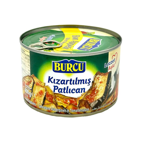 Burcu Kizartilmis Patlican - Gebratene Auberginen in Tomatensauce - 400g Burcu