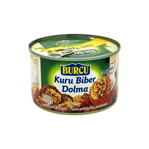 Burcu Kuru Biber Dolma - Paprika gefüllt mit Reis und Korinthen - 400g Burcu