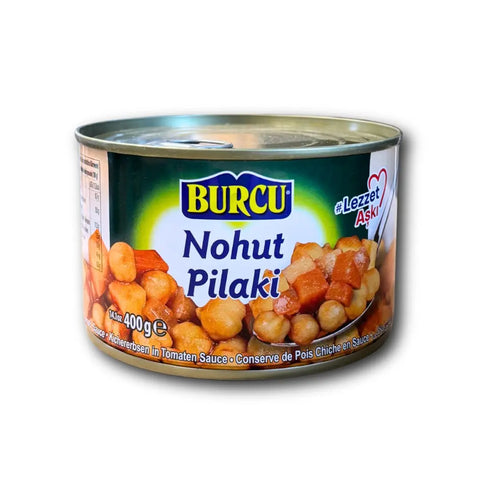 Burcu Nohut Pilaki - Kichererbsen in Tomatensauce - 400g Burcu