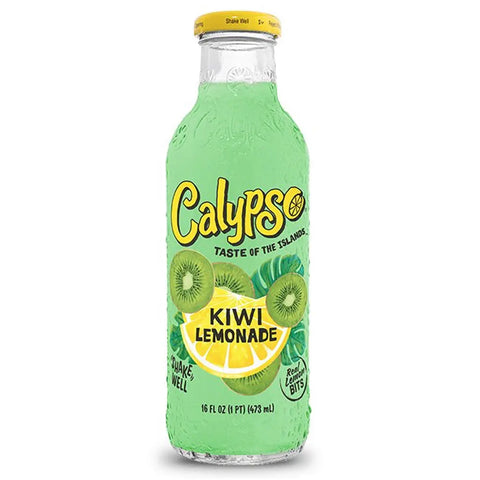 CALYPSO - KIWI LEMONADE - GLASFLASCHE - 473 ML Calypso