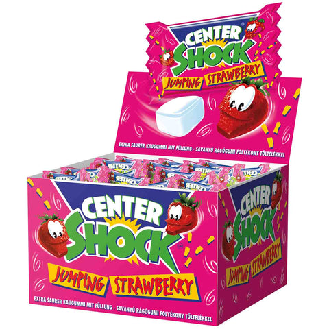 Center Shock Jumping Strawberry 100 Stück - 400g Center Shock