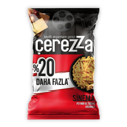 Çerezza Cinema Maissnack mit Käse-Zwiebel-Geschmack - 115g Cerezza
