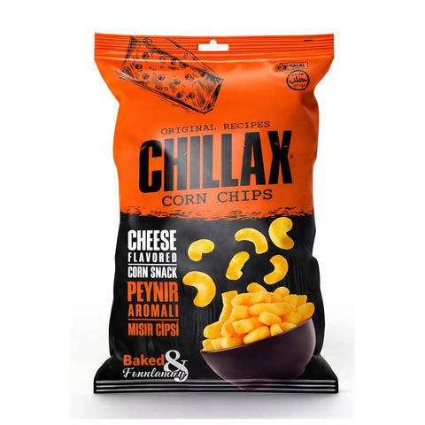 Chillax Käse- Geschmack Corn Chips - 60g Chillax