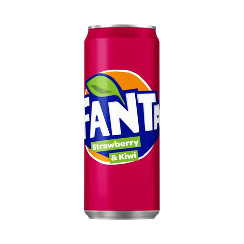 Fanta - Strawberry & Kiwi 330 ml Coca Cola