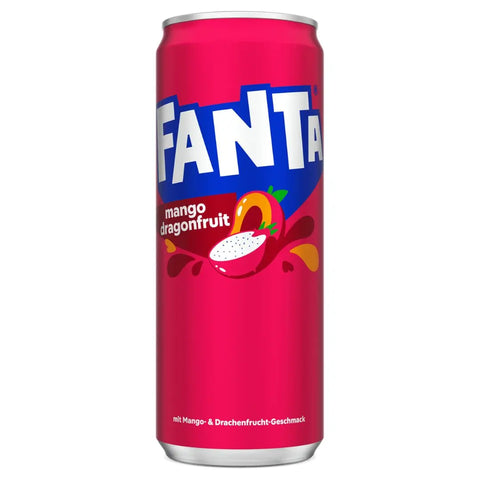 Fanta Mango Drachenfrucht - 330ml Fanta