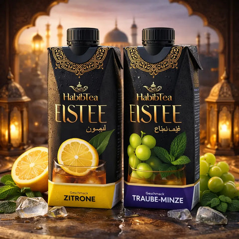 HabibTea Eistee Bundle Zitrone & Traube Minze HabibTea
