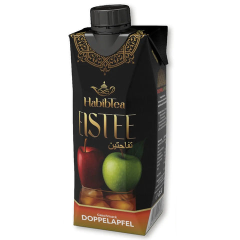 HabibTea Eistee Doppelapfel – 500ml HabibTea