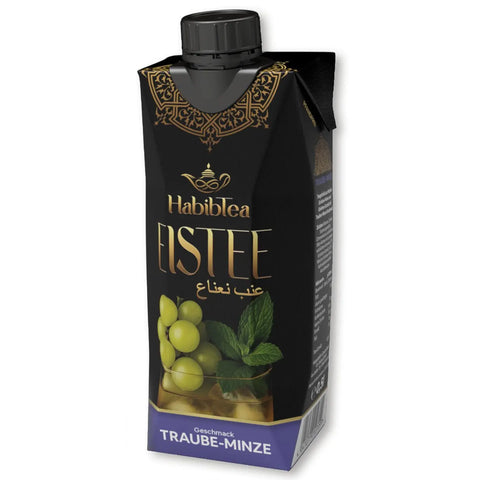 HabibTea Eistee Traube-Minze – 500ml HabibTea