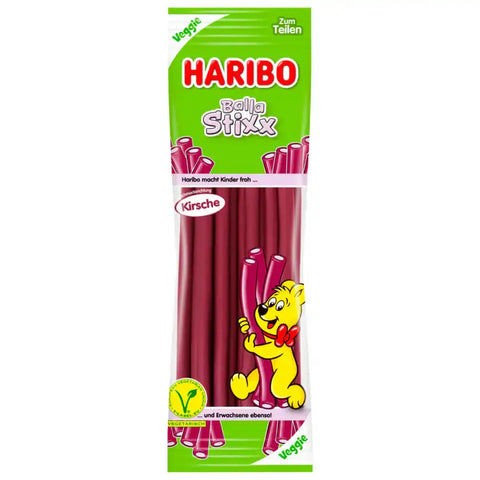 Haribo Fruchtgummi Balla Stixx Kirsche 200g Haribo