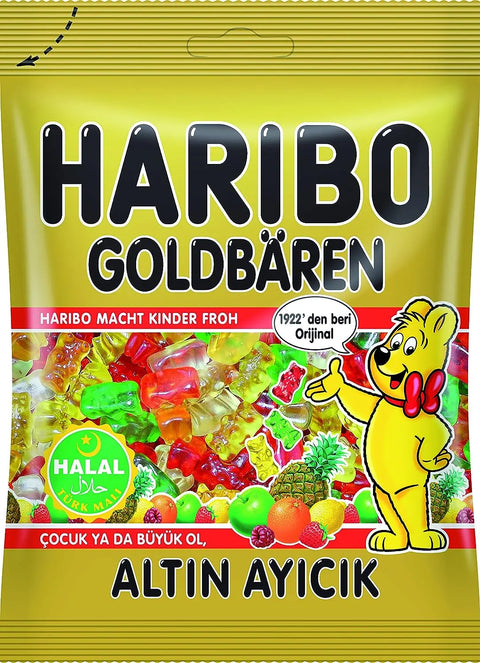 Kopie von Haribo Mutlu Kirazlar, Helal / Halal, Gummibärchen 80g Haribo