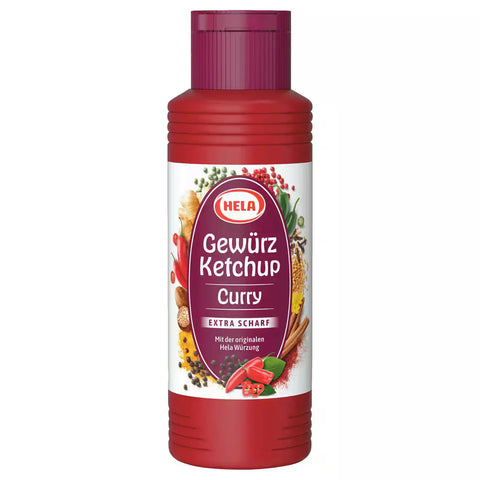 Hela Gewürzketchup Curry extra scharf - 300ml Hela
