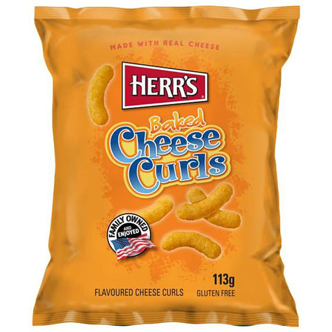 Herr's Baked Cheese Curls 170g Foodpaket
