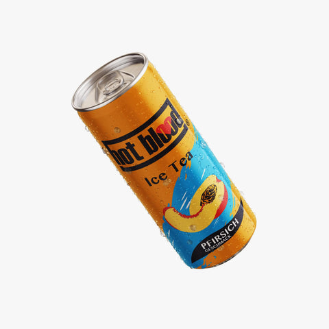 Hot Blood Ice Tea Pfirsich 0,33l Hot Blood