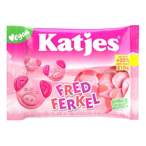 Katjes Fruchtgummi Fred Ferkel - 210g Katjes