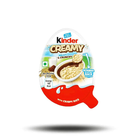 Kinder Creamy Milky & Crunchy 19g Foodpaket