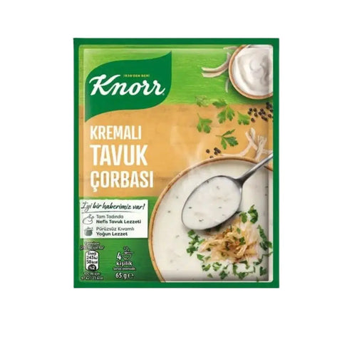Knorr Kremali Tavuk Corbasi - Cremige Suppe mit Hühnergeschmack - 65g Knorr