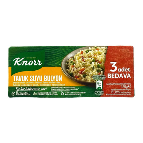 Knorr Tavuk Suyu Bulyon - Brühe mit Huhn-Geschmack - 120g Knorr