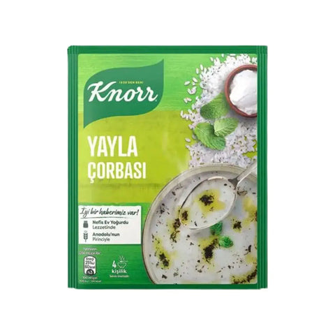Knorr Yayla Çorbası – Joghurtsuppe mit Minze & Reis – 74g Knorr