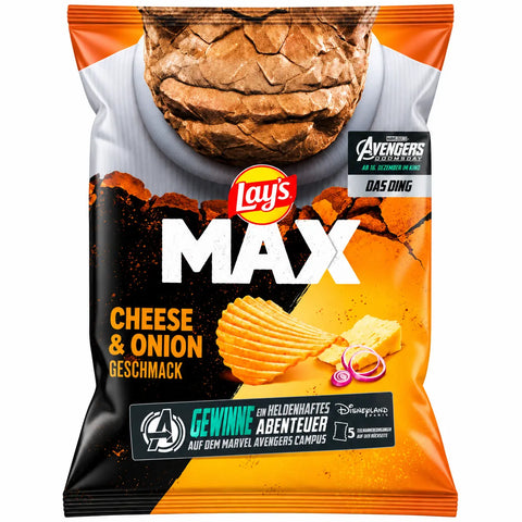 Lays MAX - Cheese and Onion - 110g Lay's