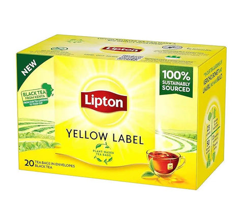 Lipton Yellow Schwarzer Tee 20 Beutel Lipton