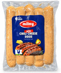 Milay Chili Cheese Sosis – Hühnerbratwurst mit Käse und Chili - 400g Milay