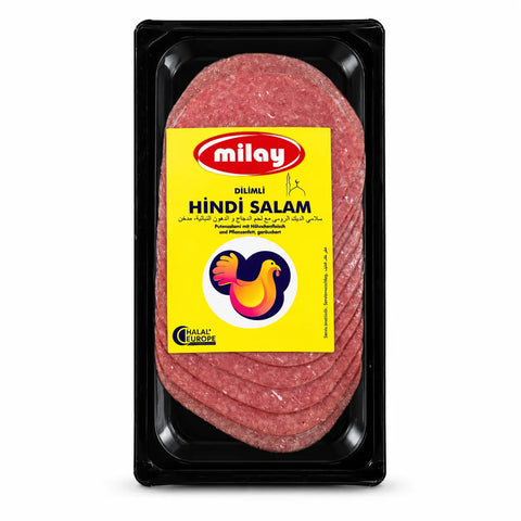 Milay Dilimli Hindi Salami - geräucherte Putensalami - 130g Milay